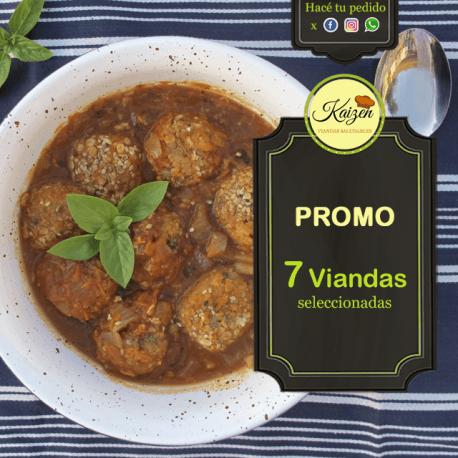 Imagen del producto: Combo 7 Viandas